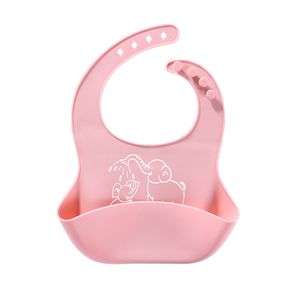 Baby Food Bib baby meal silicone saliva bag